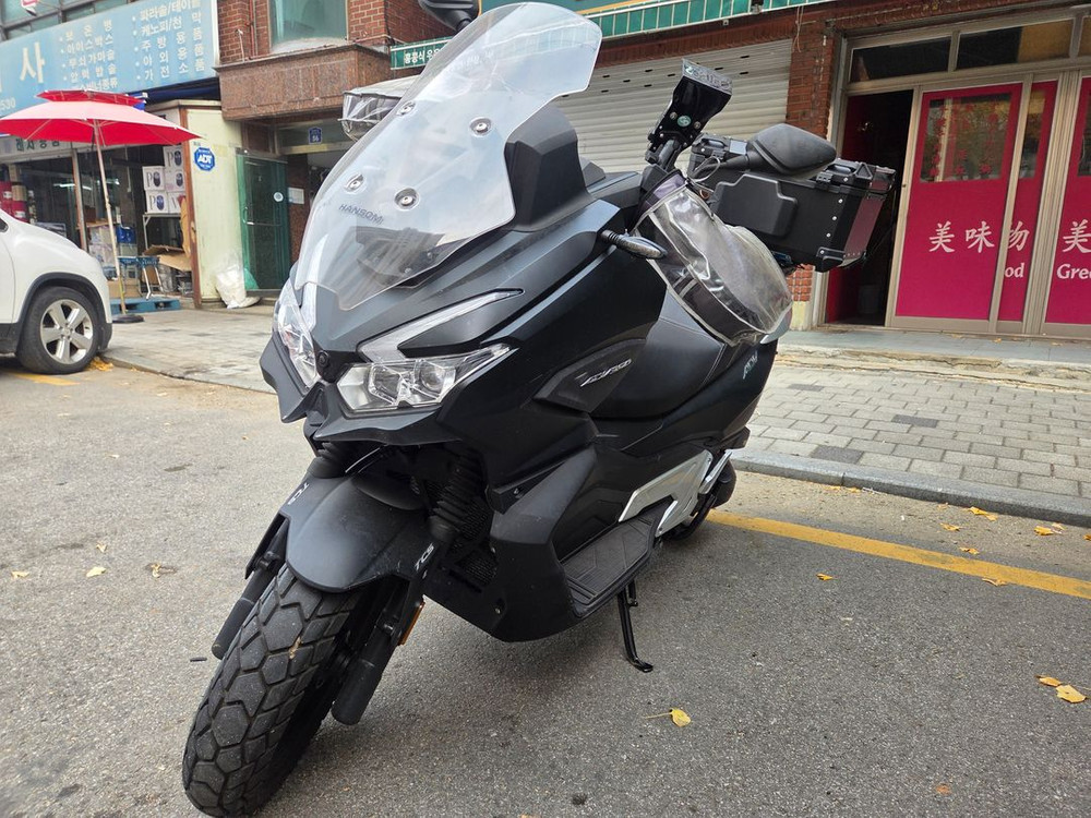 2024년식 한솜adv350 맷 블랙 배달세팅 적은키로수 이미지
