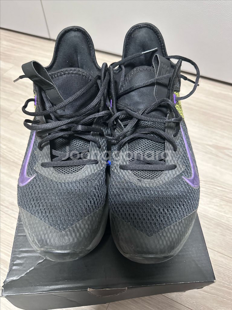 나이키 르브론 위트니스 IV 블랙/퍼플 270mm 농구--2