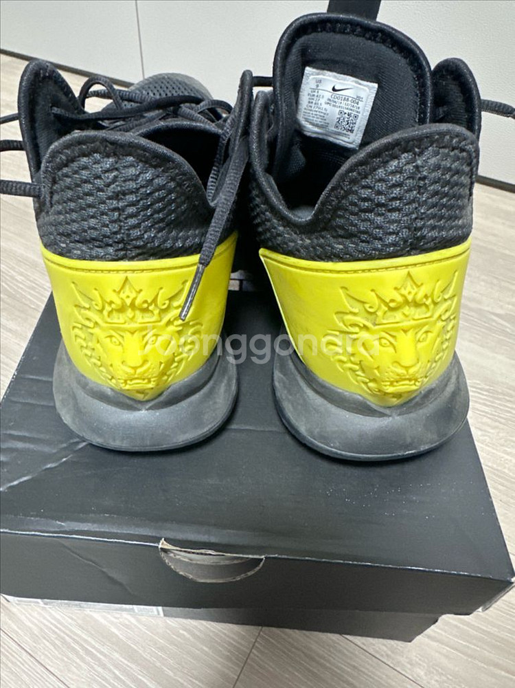 나이키 르브론 위트니스 IV 블랙/퍼플 270mm 농구--5