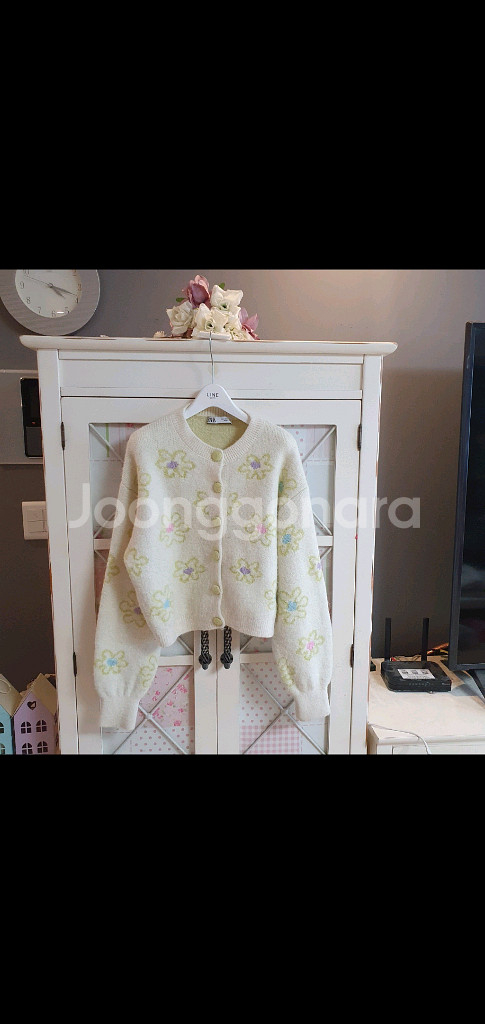 자라 니트 스웨터 가디건/55~66--0