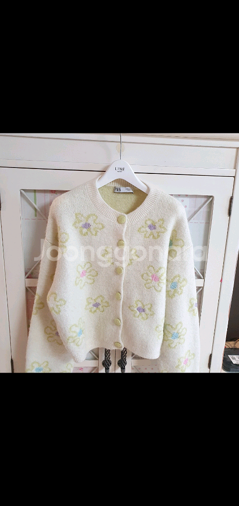 자라 니트 스웨터 가디건/55~66--4