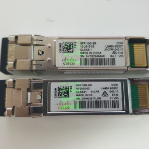 CISCO 10G SFP+ 멀티모드 광모듈, 지빅 ( SFP-10G-SR v3 ) - 3D홀로그램 정품