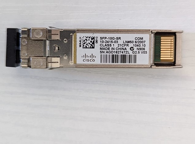 CISCO 10G SFP+ 멀티모드 광모듈, 지빅 ( 시스코 10기가 SFP-10G-SR v3 )--1