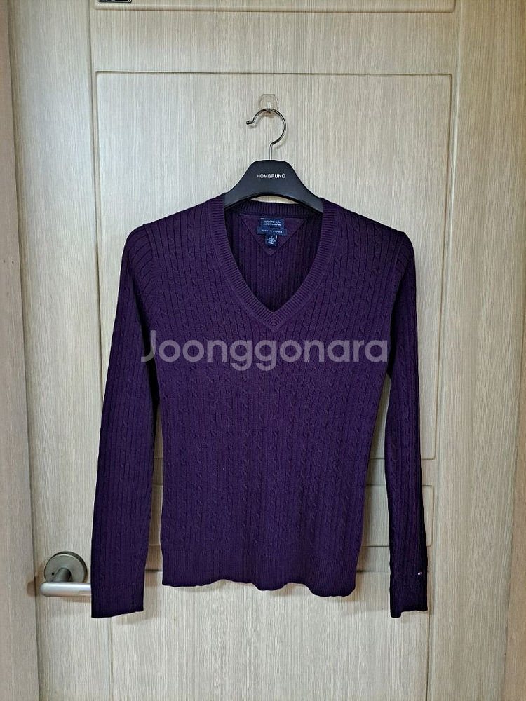 타미힐피거 케이블 니트--0