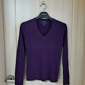 타미힐피거 케이블 니트