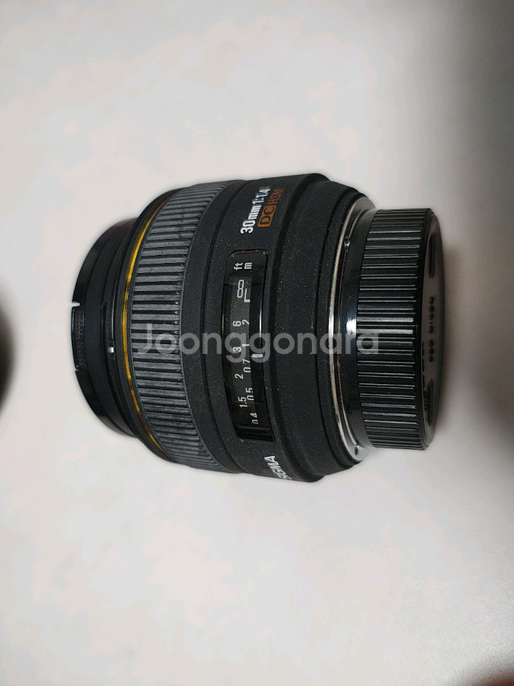 SIGMA NIKON 마운트 30mm 1:1.4 HSM(중고)택포함--0