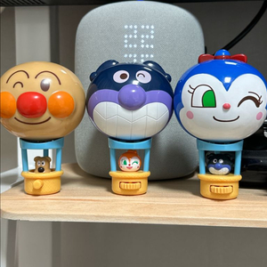 열기구 호빵맨 가챠 세균맨 짤랑이 치즈 이미지