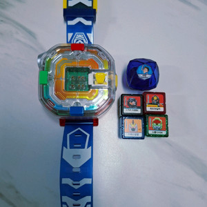 헬로카봇 크리스탈 큐브시계 무배