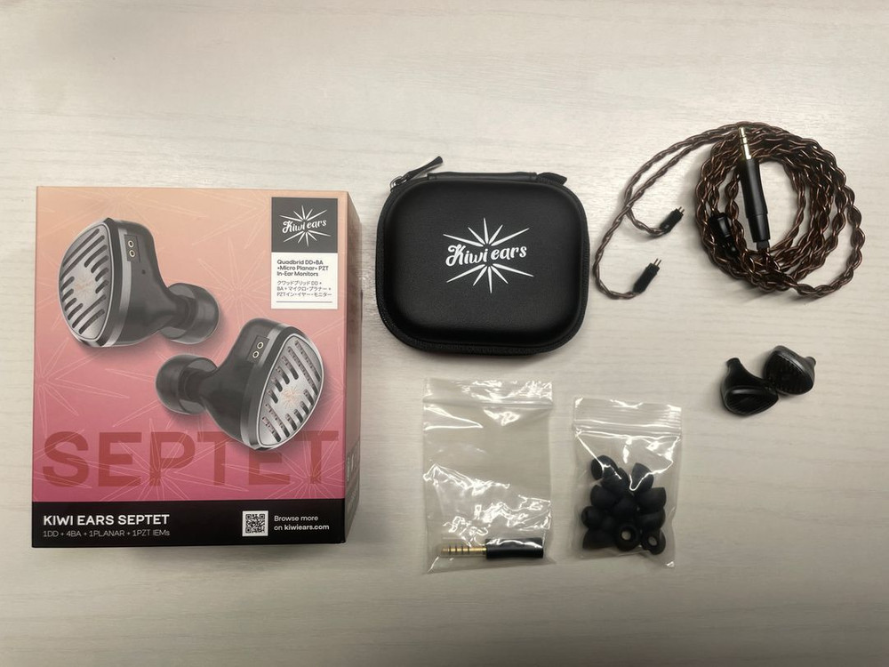 키위이어스 이어폰 셉텟(Septet)--2