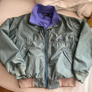 파타고니아 쉘드 신칠라 봄버 자켓 USA 남녀공용 집업 블루종 플리스