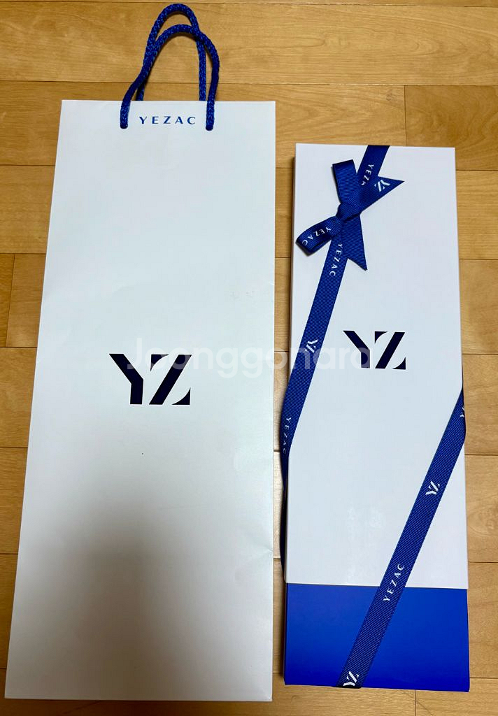 예작 YEZAC 25S/S 올오버 크리스탈 8CM 혼주용 넥타이--3