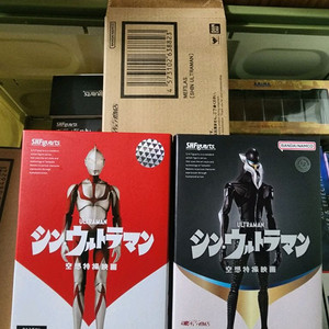 SHF 신울트라맨+신메피라스 팝니다. 1/12 액션피규어