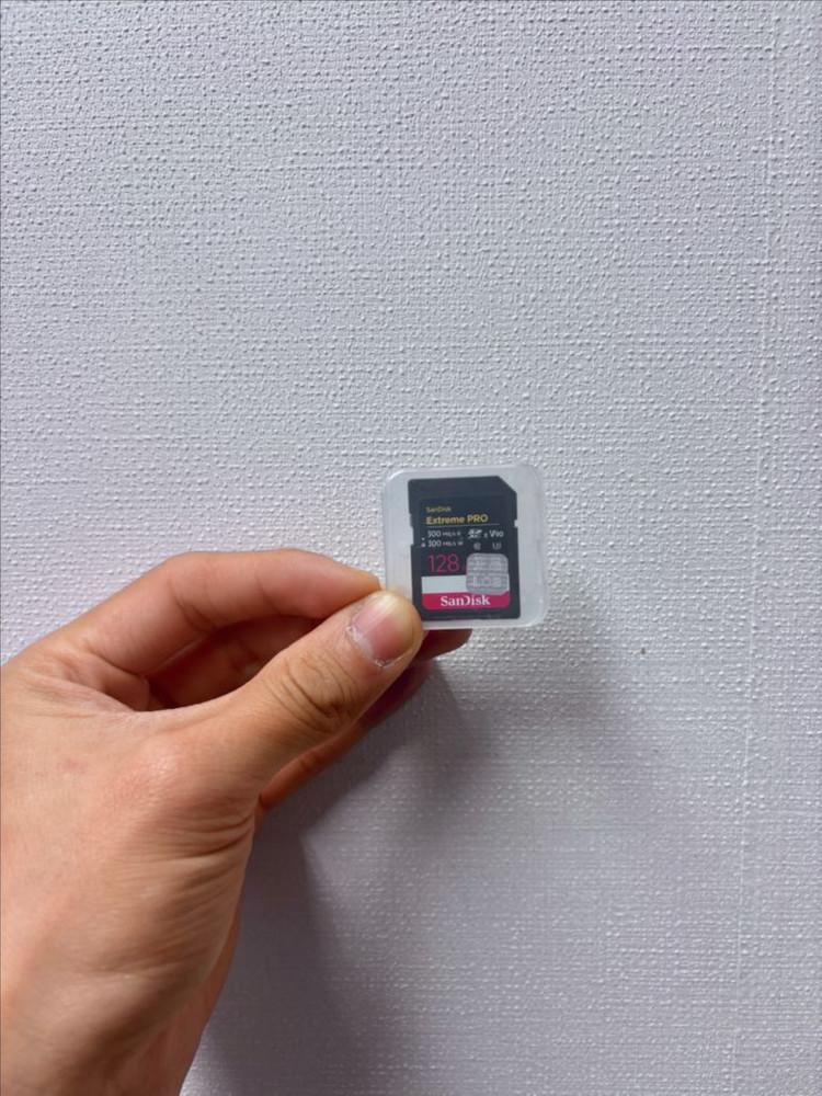 샌디스크 v90 128gb sd카드--1