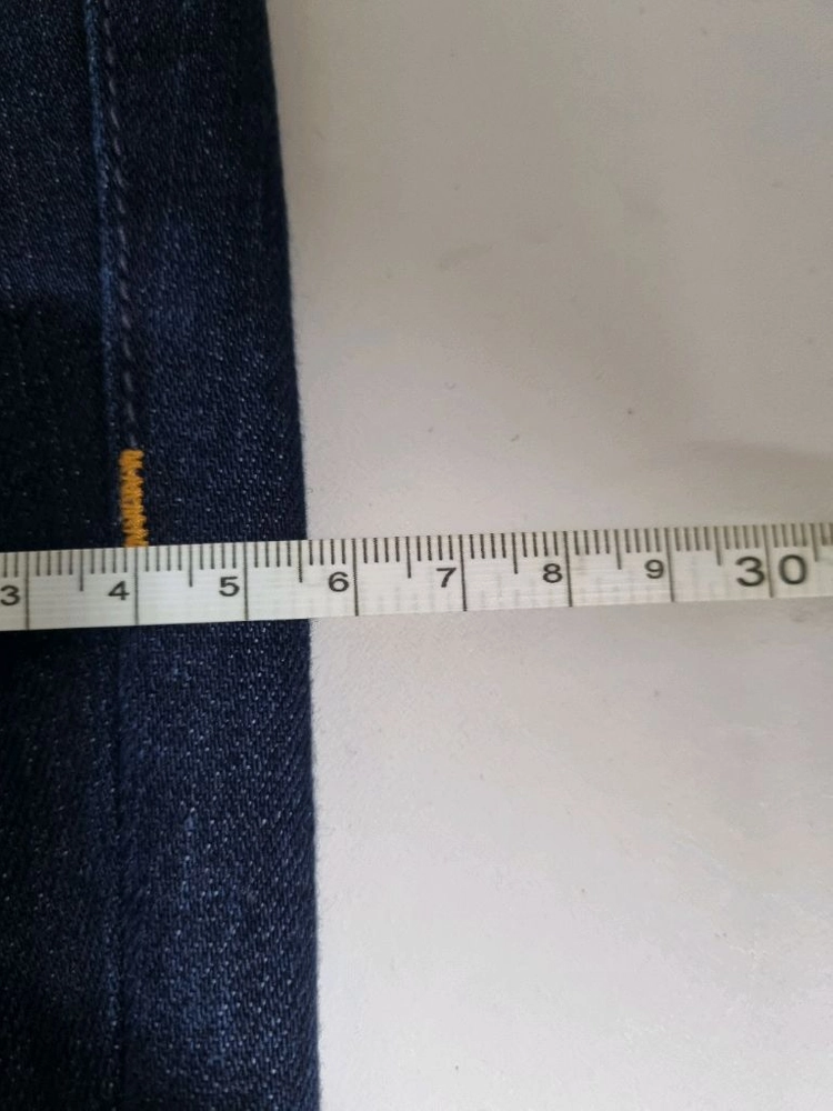 29)알마니 가죽패치 여성 진청바지 스판 명품청바지 이미지