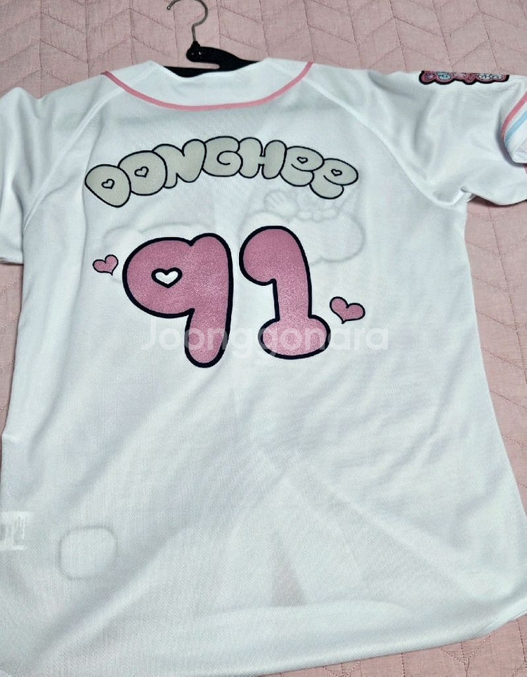 롯데자이언츠 에스더버니 유니폼 윤동희마킹--1