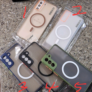 갤럭시 s21+ s21plus s21플러스 맥세이프 반투명 케이스