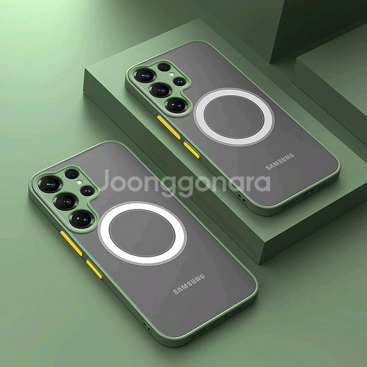 갤럭시 s21+ s21plus s21플러스 맥세이프 반투명 케이스--3