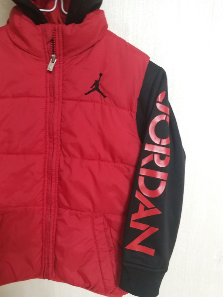 남아동 나이키 에어조던 패딩점퍼(110-118.5-6)--2
