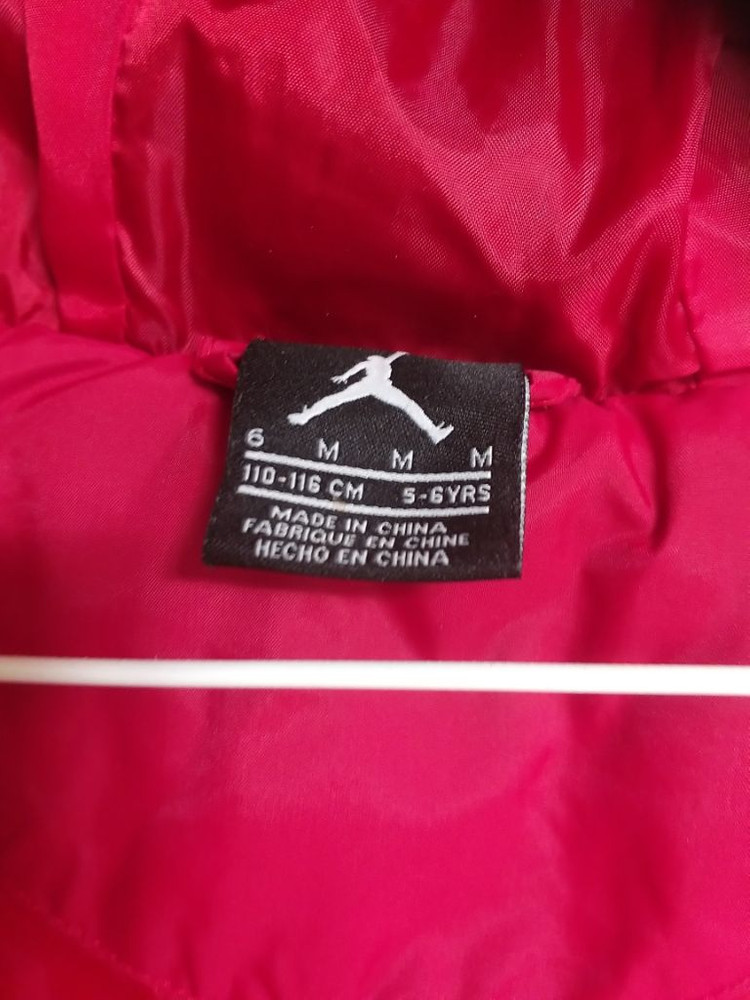 남아동 나이키 에어조던 패딩점퍼(110-118.5-6)--5