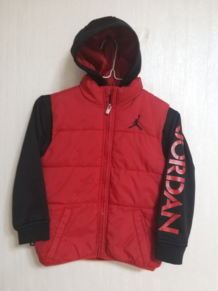 남아동 나이키 에어조던 패딩점퍼(110-118.5-6)--7