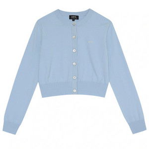 apc 아페쎄 젬마 가디건 블루 S