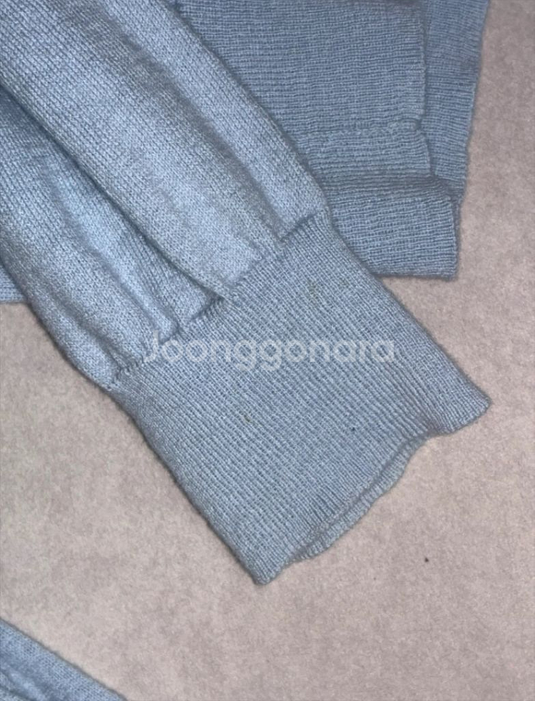 apc 아페쎄 젬마 가디건 블루 S--2