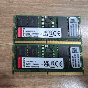 킹스톤 DDR5 32GB 노트북 램 (16GB 2개)