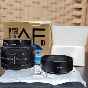 니콘/정품 af 50mm f1.8d