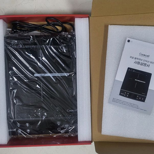 쿡셀 블랙큐브 인덕션 1구 미개봉 새제품