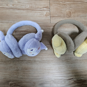 산리오 귀마개(쿠로미, 폼폼푸린)