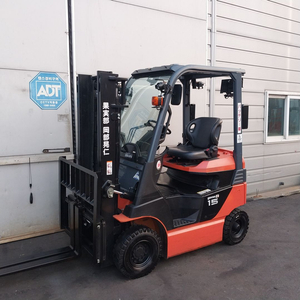 도요타 전동지게차 1.5톤 사이드쉬프트 장착 8FB15 좌식지게차