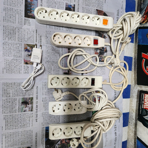 멀티탭 5개 + 삼성 c타입 고속충전기