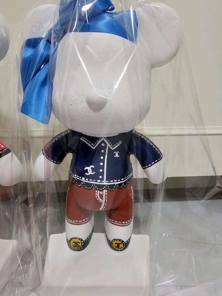 핸드메이드 대형곰인형 장식 이미지