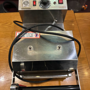 커피콩빵 도넛기계 이미지