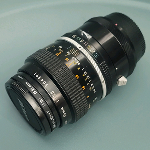 니콘 MF 접사렌즈 풀 세트 NIKON MICRO NIKKOR 55mm + M2 접사튜브