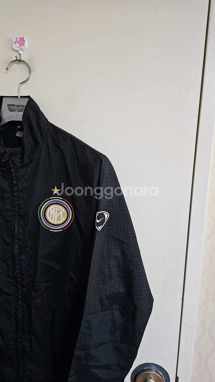 나이키 인터밀란 펀칭 블랙 바람막이--1