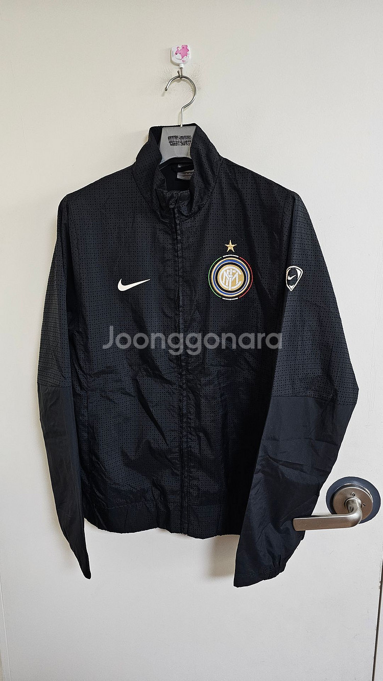 나이키 인터밀란 펀칭 블랙 바람막이--0