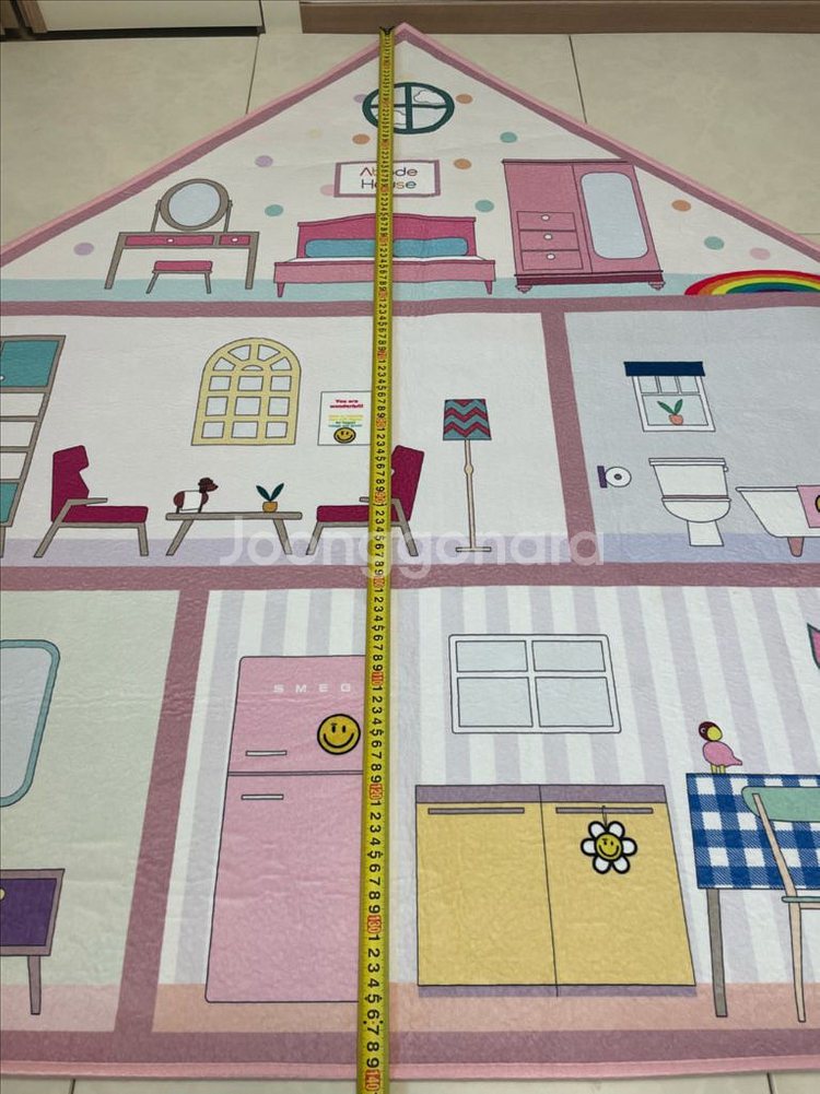 아보드인형의집 극세사러그--5