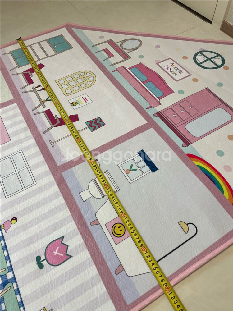 아보드인형의집 극세사러그--6