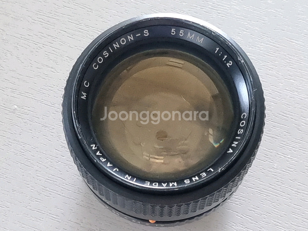 소장용 미놀타 24mm , 코시나 55mm 1.2랜즈--1