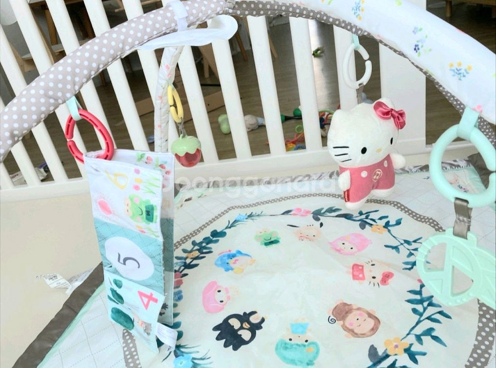 아기체육관 모빌 정품 산리오 피셔 프라이스 뮤지컬 베이비 디럭스 짐 GXC10 산리오정품--6