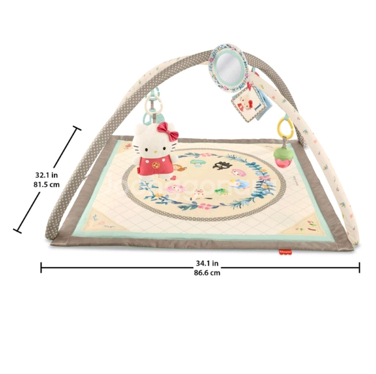 아기체육관 모빌 정품 산리오 피셔 프라이스 뮤지컬 베이비 디럭스 짐 GXC10 산리오정품--8