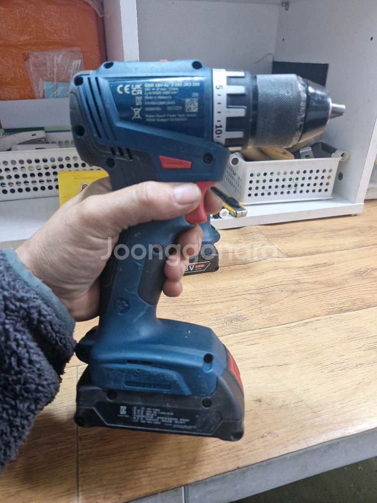 보쉬충전드릴 GSR18V45 가벼운신형 브러쉬리스 A급--4