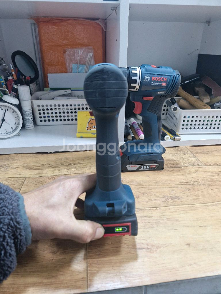 보쉬충전드릴 GSR18V45 가벼운신형 브러쉬리스 A급--6