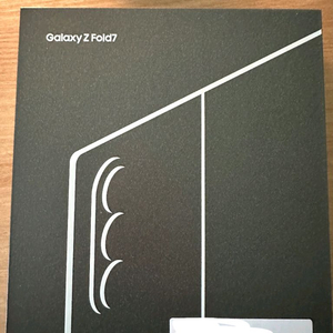 갤럭시 Z폴드7 512gb 블랙