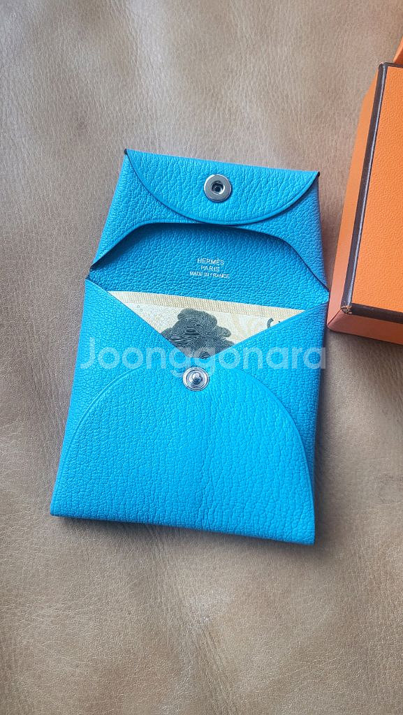 에르메스 바스티아 동전지갑(지폐들어감)--1