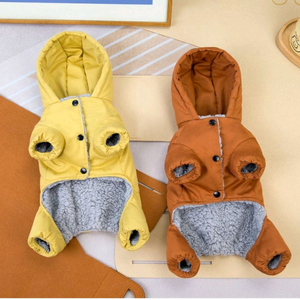 5 - 7kg 강아지 후드 패딩 점퍼