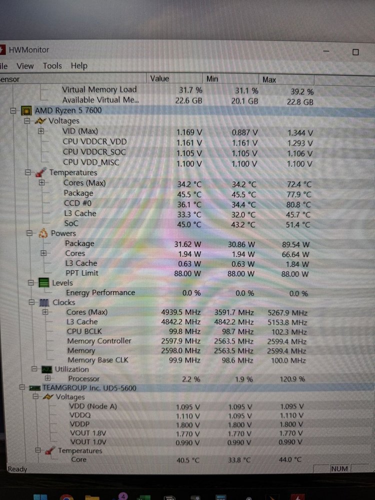 라이젠 7600 대원CTS & 기가바이트 B650m K 피시디렉트--6