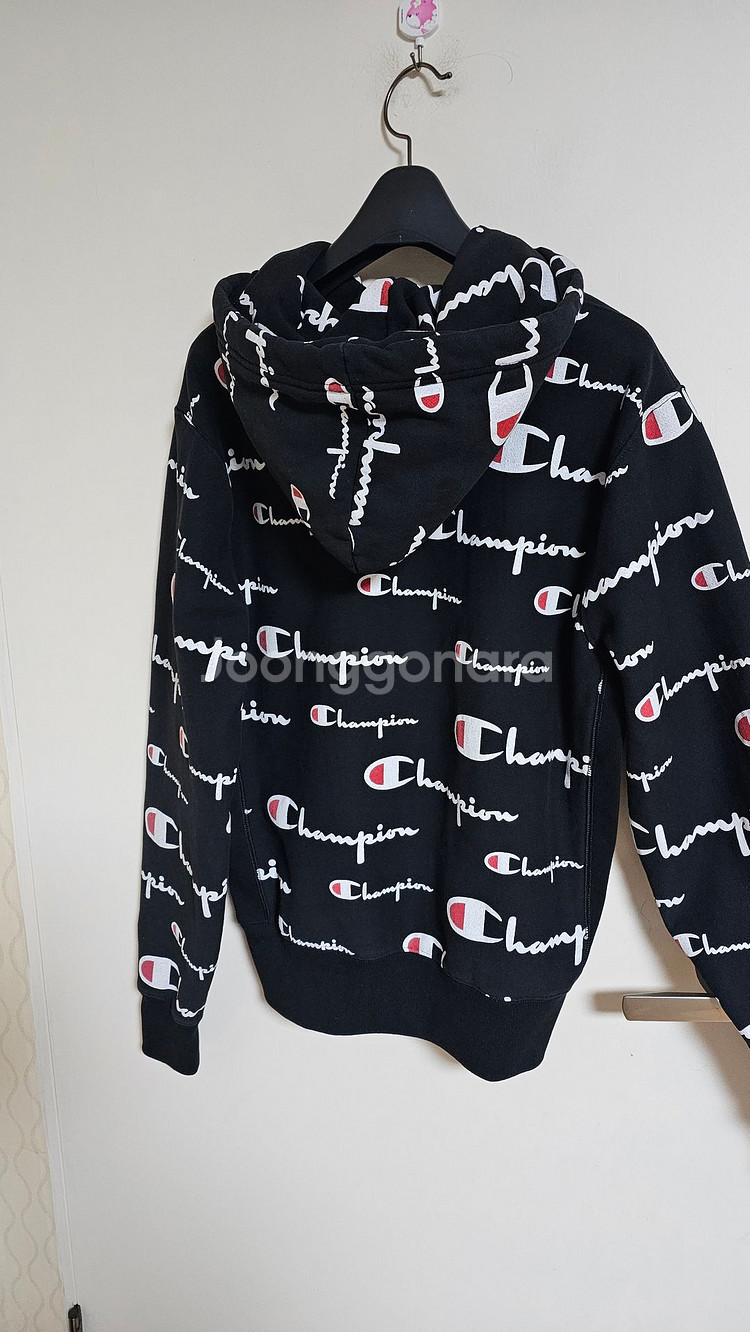챔피안 후드 기모 맨투맨--1