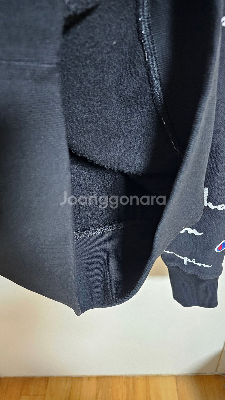 챔피안 후드 기모 맨투맨--4